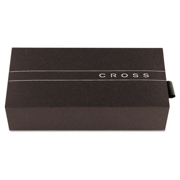 Cross® Classic Century Ballpoint Pen And Pencil Set, 0.7 Mm Black Pen, 0.7 Mm Hb Pencil, Black-gold Barrels freeshipping - TVN Wholesale